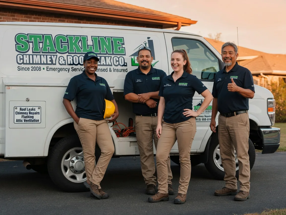 Chimney flashing repair company in Toledo, IA
